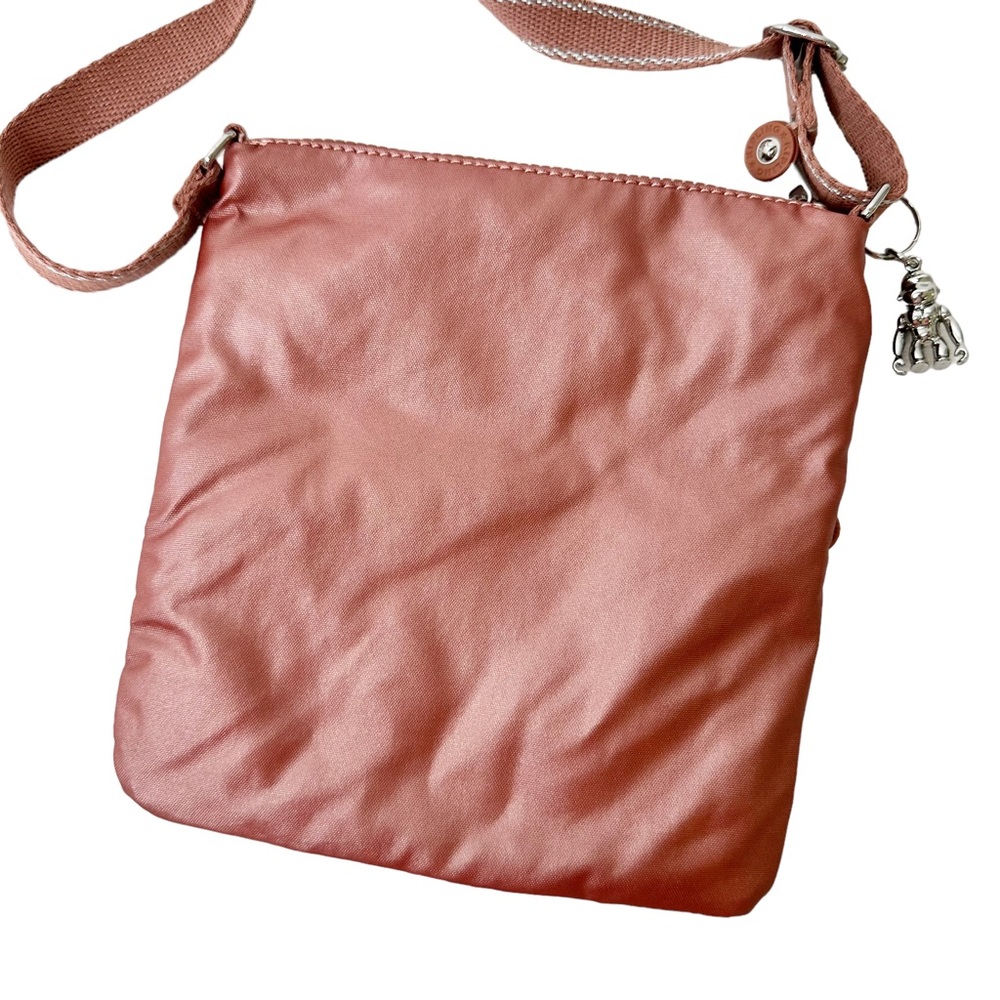 Kipling Rose Blush Crossbody Purse Bag Travel Weatherproof - Picture 4 of 4